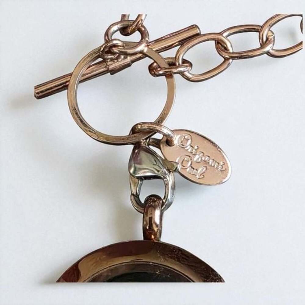 Origami Owl Gold and Silver Charm Pendant - Picture 4 of 4